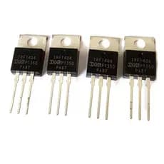 4 Transistor IRF1404 MOSFET Canal N 40V 162A TO-220 Original