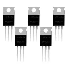 10 Transistor IRF1404 MOSFET Canal N 40V 162A TO-220 Origina