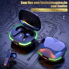 Novo Fone De Ouvido Bluetooth Sem Fio De Jogo Xiaomi Bluetooth Estéreo Binaural 5.0 Fone Pro 60 Gamer Bluetooth Com Microfone