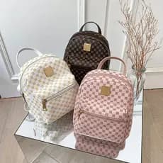 Mochila para Meninas 202 Bolsas Femininas Exportação Mochila de Ombro Duplo Atacado Moda Versátil Estilo Coreano Mochila