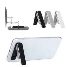 Universal Mini Metal Folding Mobile Phone Holder Suporte Da Liga De Alumínio Invisível Do Telefone Portátil Desktop