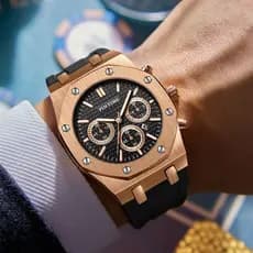 Moda De Luxo Relógios Masculinos À Prova Dwaterproof Água Designer Relógio Esporte Masculino Marca Superior Clássico Neg
