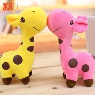Girafa de pelúcia brinquedo de pelúcia animal Sweetheart boneca bebê presente de aniversário criança brinquedo menino menina presente