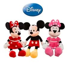 35 cm Mickey Minnie Brinquedos de pelúcia da Disney Boneca de pelúcia Presentes para crianças Presentes para meninas Presentes de aniversário