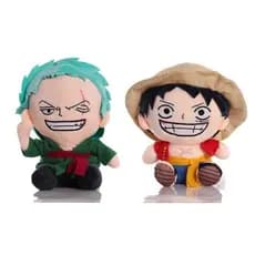 20 cm Brinquedo de pelúcia One Piece Joaba Luffy Sauron boneca travesseiro macio Presente de aniversário para crianças