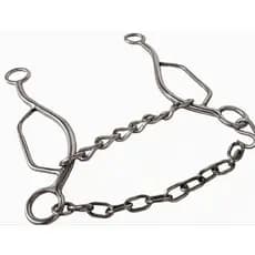 Bridão levantador de corrente inox cavalo vaquejada