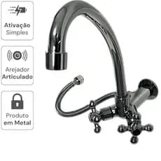 Misturador Torneira Ligação Externa Cozinha Aquecedor Gás solar