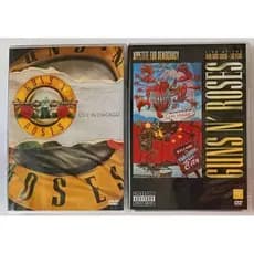 Dvd: Guns N' Roses - Live in Chicago 1992 e Appetite for democracy 2014