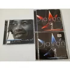 Cds: Djavan - Milagreiro e ao vivo (volumes 1 e 2, 3 cds)