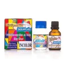 Kit Vidro Líquido Transparente Siquiplas 90g Artesanato Efeito Vidro