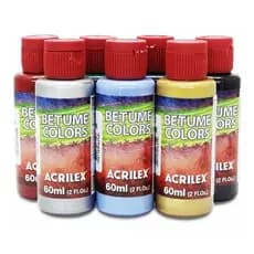 Betume Colors 60ml Acrilex Envelhecedor A Base de Agua