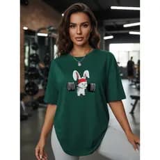 Blusa Feminina Gola Redonda Manga Curta Tshirt 100% Algodão Blusinha Básica Academia Caminhada