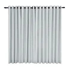 Cortina Blackout pvc 2,80m x 1,60m  C/ Tecido Voil Xadrez Janela