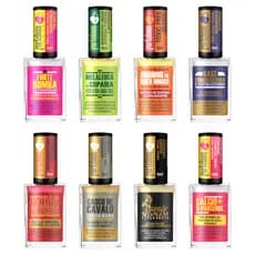 Base Para Unhas Fortalecedora Fortebom 9ml Tratamento Esmalte