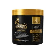 Máscara Hidratação Capilar Cavalo Selvagem Foça Maciez e Brilho Nutri Maxi 500g
