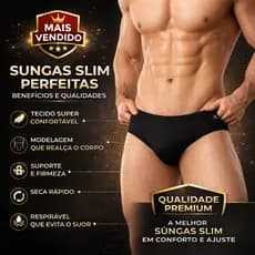 Sunga slim Slip forrada