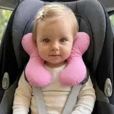 Almofada Para Pescoço Com Apoio Cabeça Bebe Cadeirinha