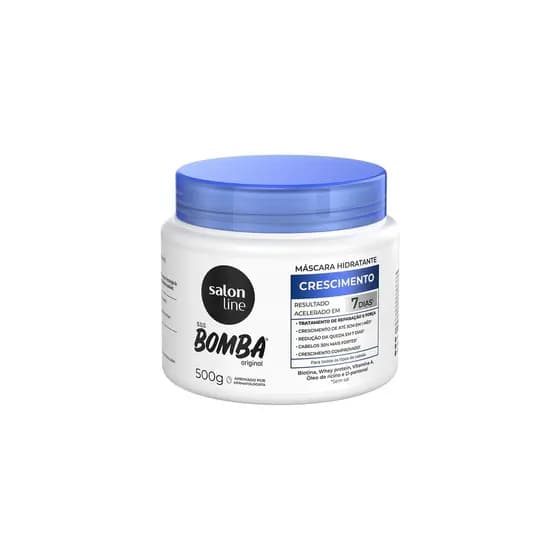 Máscara de hidratação SOS Bomba Original Salon Line 500g