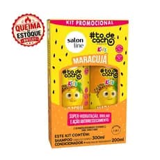 Kit Shampoo e Condicionador Maracujá #todecacho Kids