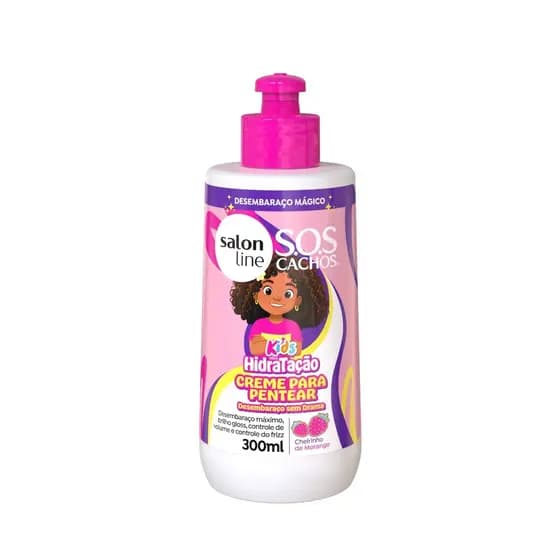 Creme para Pentear SOS Cachos Kids Hidratação Salon Line 300ml