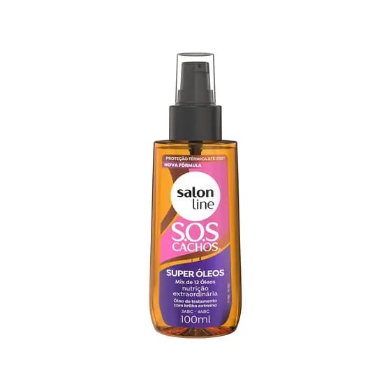 Óleo de Tratamento SOS Cachos Super Óleos 100ml