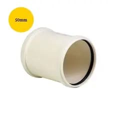 Luva de Correr Esgoto Krona 50mm (2") PVC Branco