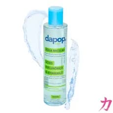 Água Micelar com Ácido Hialurônico e Vitamina E Limpa Remove Make - Dapop