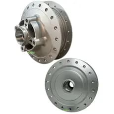 Cubo de roda Dianteiro + Cubo traseiro Honda Cg FAN 125 2009 ATE 2015 FIREBREQ