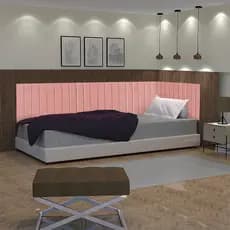 Cabeceira Em L Para Cama Box Solteiro - Várias Cores