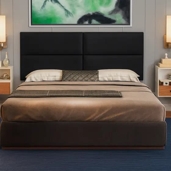 Painel De Cabeceira Premium Para Cama Box Casal 1.40cm - Várias Cores