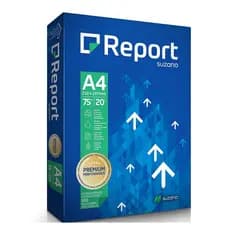 Papel Sulfite A4 Branco 500 Folhas 75g REPORT