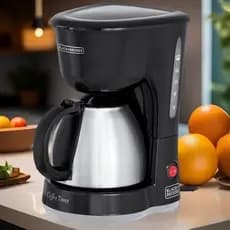 Cafeteira elétrica 18 Cafés Inox Cm15-br Cor Preto