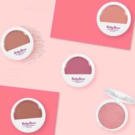 Blush Ruby Rose HB6104 Maquiagem Rosto