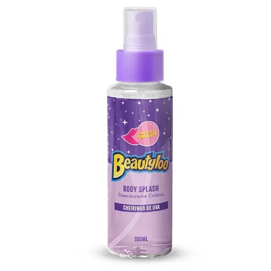 Body splash Vegano Beautyloo Cheirinho de Chiclete Face Beautiful 100mL