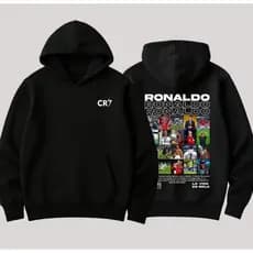 Moletom CR7 Cristiano Craque Ronaldo Unissex Robozão Futebol Idolo 100% Algodão081