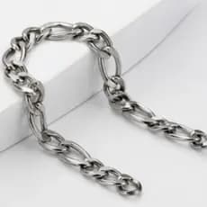 Pulseira Grossa masculina aço inox 8 mm 3x1