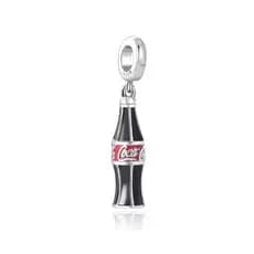 Berloque Pingente Prata Pulseira Bracelete Bebida Refrigerante Cola Garrafa Lata Doce Limão Laranja