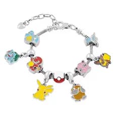 Pokémon Pulseira Berloque Pingente Compatível Monstro Colecionável Presente Otaku Geek Cosplay Anime