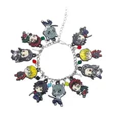 Pulseira Bracelete Berloque Anime Netflix Cosplay Kimetsu no Yaiba Demon Slayer Espada Katana Sword