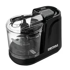 Mini Processador Eletrico 200W 350ml Tritura Rapido Compacto Facil Limpeza Preto