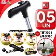 ABRIDOR DE COCO VERDE AÇO INOX 13CM FURADOR MANUAL PARA ÁGUA DE COCO ACESSÓRIO PARA QUIOSQUE PRAIA COZINHA E RESTAURANTE