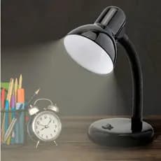 Luminária de Mesa Flexível Bivolt com Base para Escrivaninha Leitura Estudo Trabalho Quarto Cômoda