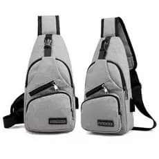 Mochila Bolsa Bag Antifurto Unissex com Entrada USB Ajustável Trabalho Viagem Notebook Escolar Resistente