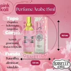 Yara 15ml - Isabelle la Belle - Perfume arabe - Pink Kali - Unissex