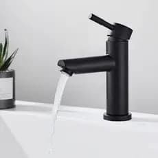 Torneira para Banheiro de Bancada Bica Baixa Monocomando Agua Fria Gourmet
