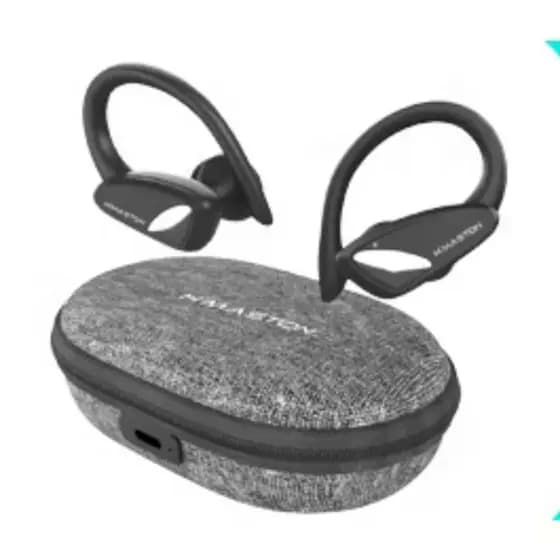 H'maston Fone De Ouvido Sem Fio Tws Com Luz Led 15h Rs-53UP fone sem fio bluetooth original