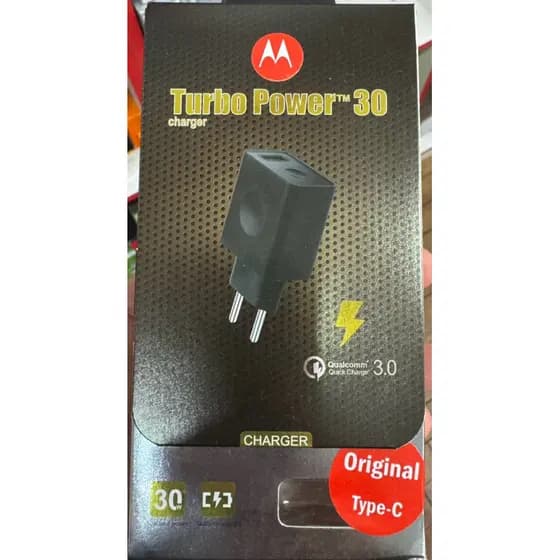CARREGADRO TURBO PAWER 30W