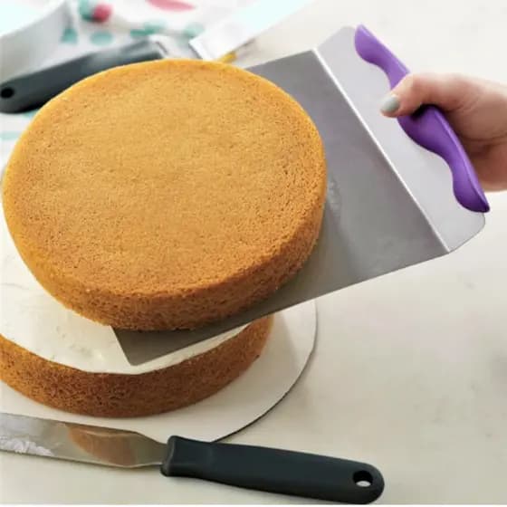 Espátula Para Bolos Bandeja Salva Bolos Pizza Inox Torta