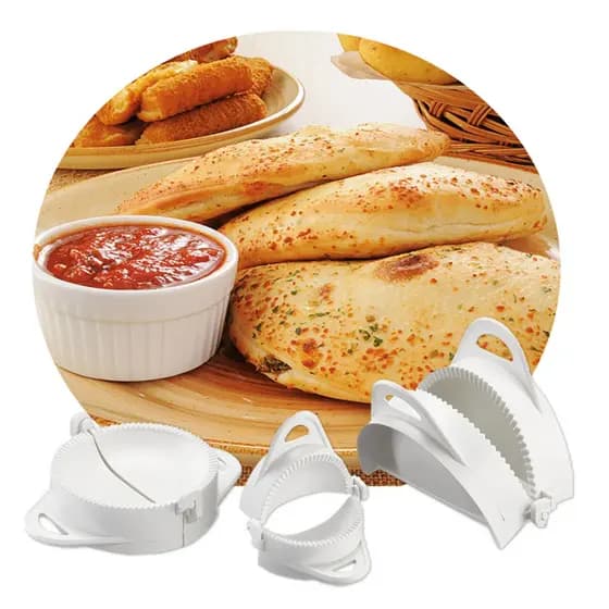 3 Formas keita Pasteis Rissoli Fogazzas Tamanhos Plástico