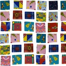 Kit 15 Retalhos Estampas Sortidas De Festa Junina